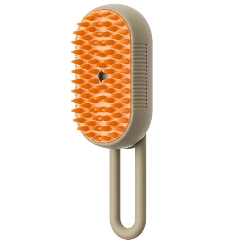 Cepillo de vapor para gatos 3 en 1